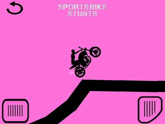 Изображение игры: Sports Bike Stunt Race
