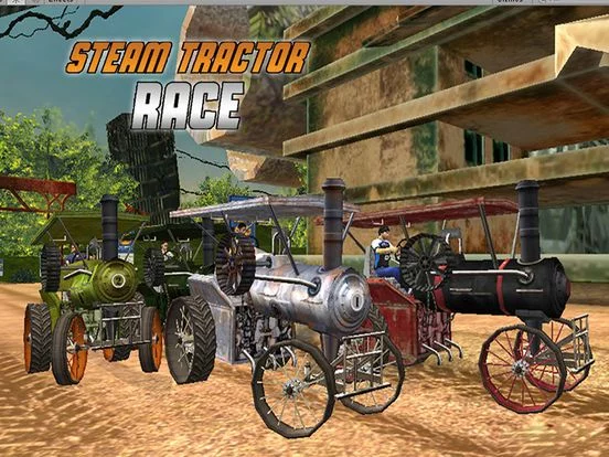 Изображение игры: Steam Tractor Race