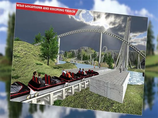 Изображение игры: VR - Mountain Tourist Roller Coaster