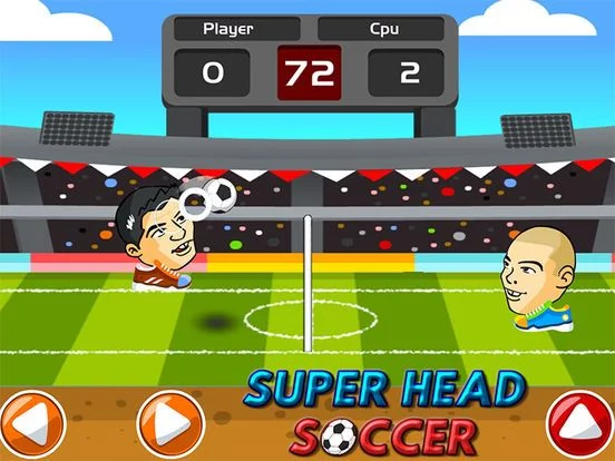 Изображение игры: Super Head Soccer Game