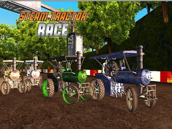 Изображение игры: Steam Tractor Race