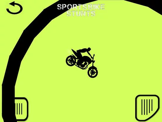 Изображение игры: Sports Bike Stunt Race