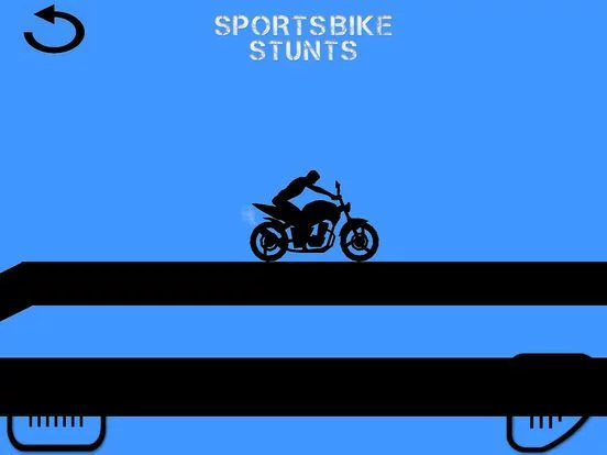 Изображение игры: Sports Bike Stunt Race