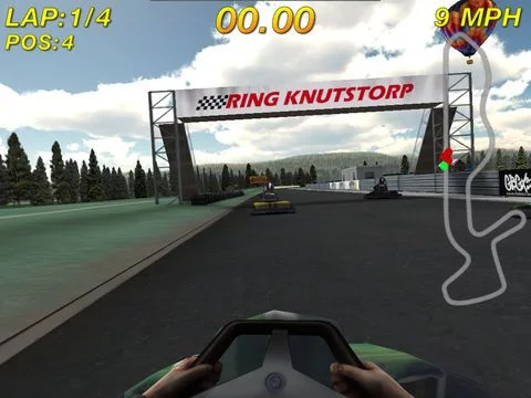 Изображение игры: Go Karting Outdoor HD