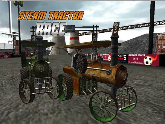 Изображение игры: Steam Tractor Race
