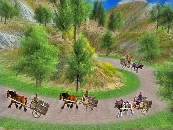 Изображение игры: Real Horse Racing: Cart Riding Free