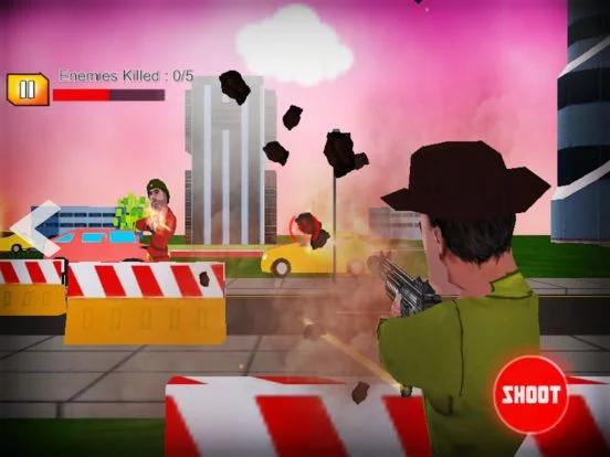 Изображение игры: Shooting Toon Sniper Hero