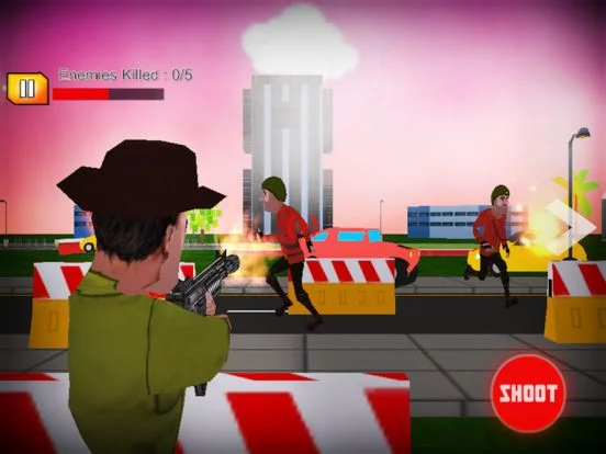Изображение игры: Shooting Toon Sniper Hero