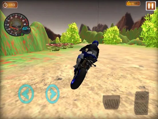 Изображение игры: Speed Bike Rider 3D Game