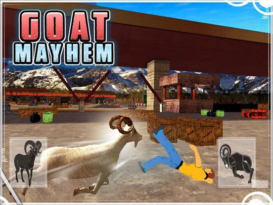 Изображение игры: Goat Simulator Rampage