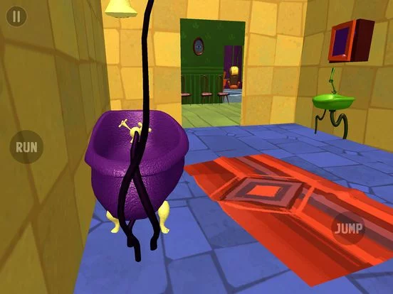 Изображение игры: BALDINA IN THE SECRET HOUSE