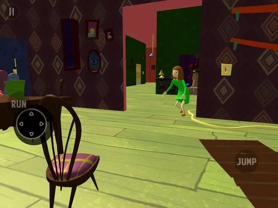 Изображение игры: BALDINA IN THE SECRET HOUSE