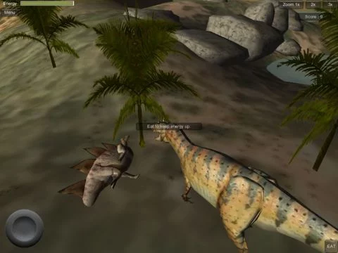 Изображение игры: Dino Attack!