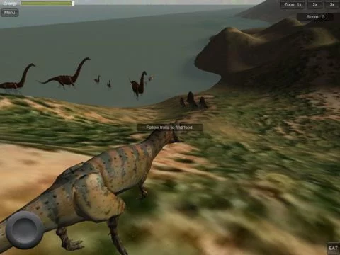 Изображение игры: Dino Attack!