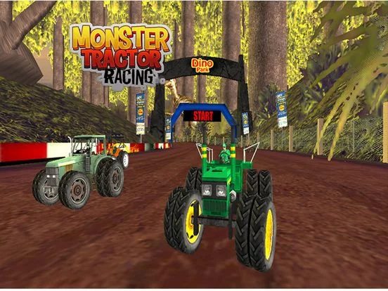 Изображение игры: Monster Tractor Racing