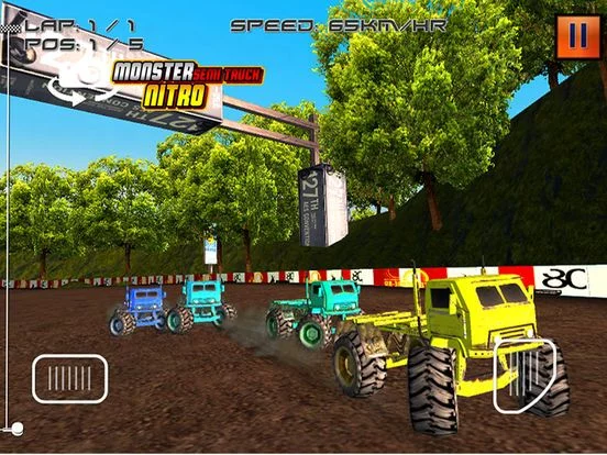 Изображение игры: Monster Semi Truck Nitro