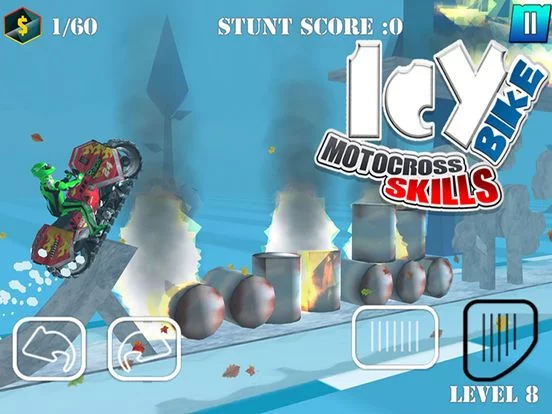 Изображение игры: Bike Motocross Stunt Skills
