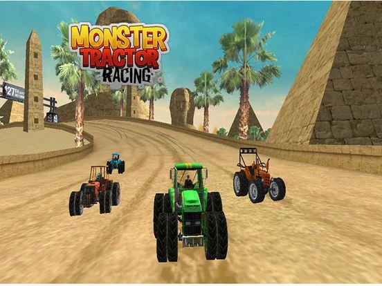 Изображение игры: Monster Tractor Racing