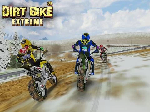 Изображение игры: Dirt Bike Extreme ( 3D Racing Games )
