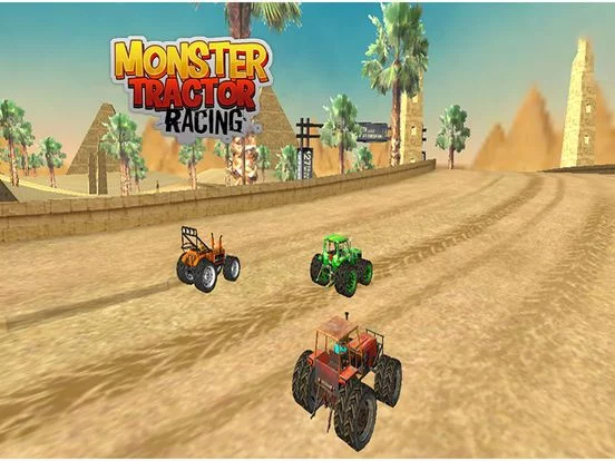 Изображение игры: Monster Tractor Racing