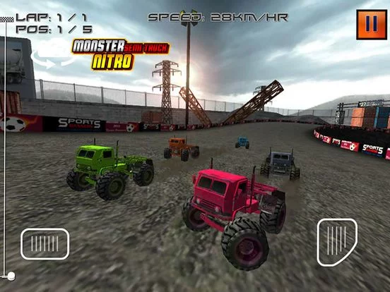 Изображение игры: Monster Semi Truck Nitro