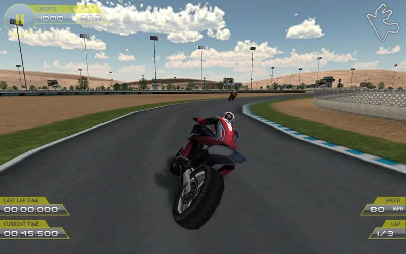Изображение игры: Motorbike GP