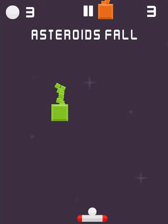 Изображение игры: Asteroids Fall