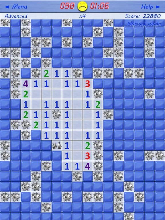 Изображение игры: ⊲Minesweeper :)