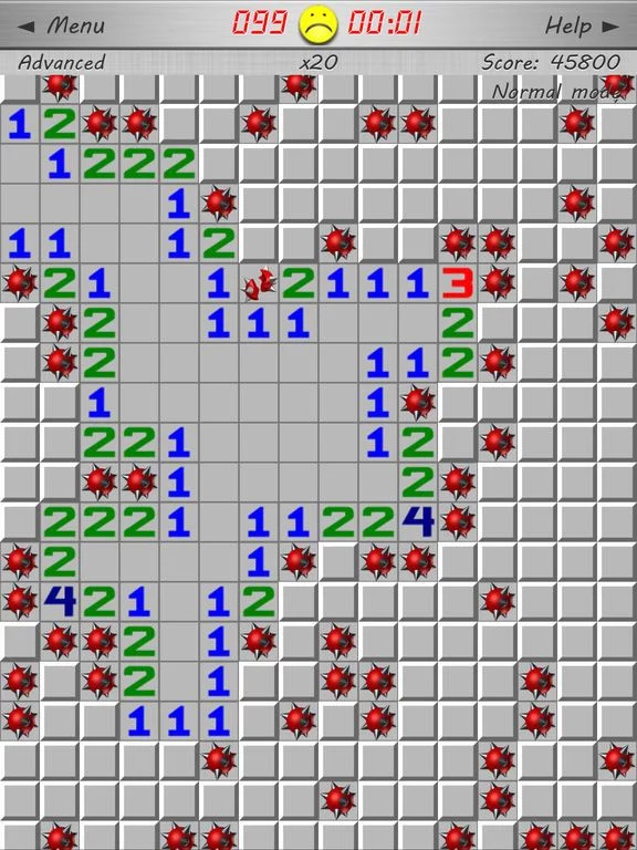 Изображение игры: ⊲Minesweeper :)