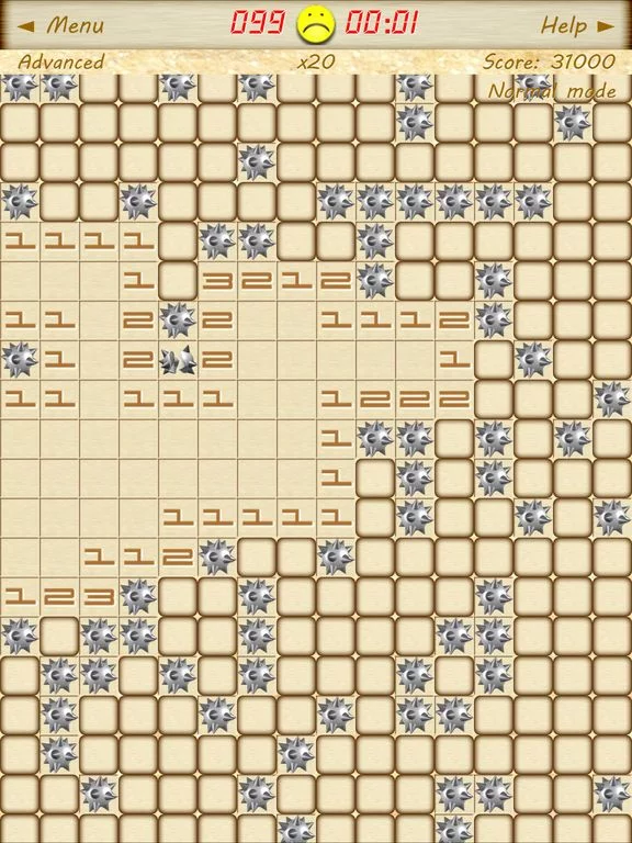 Изображение игры: ⊲Minesweeper :)