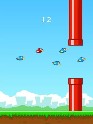 Изображение игры: Funny Smash Clumsy Bird Rush