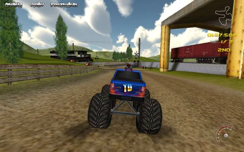 Изображение игры: Monster Truck Rally (2011)