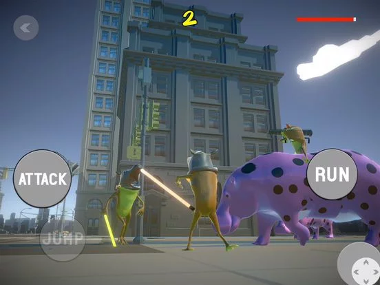 Изображение игры: AMAZING BEAST FROG: BATTLE