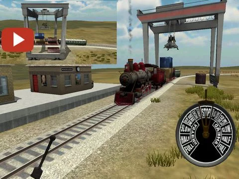 Изображение игры: Trains And Cranes