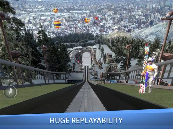Изображение игры: Ski Jumping Pro