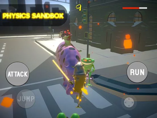 Изображение игры: AMAZING BEAST FROG: BATTLE