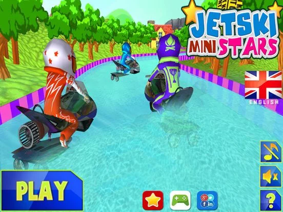 Изображение игры: Jetski Mini Stars: Fun Jet Ski Surfing For Kids