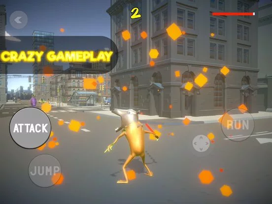 Изображение игры: AMAZING BEAST FROG: BATTLE