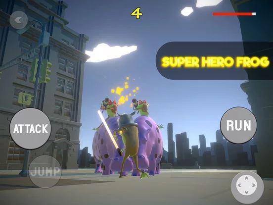 Изображение игры: AMAZING BEAST FROG: BATTLE