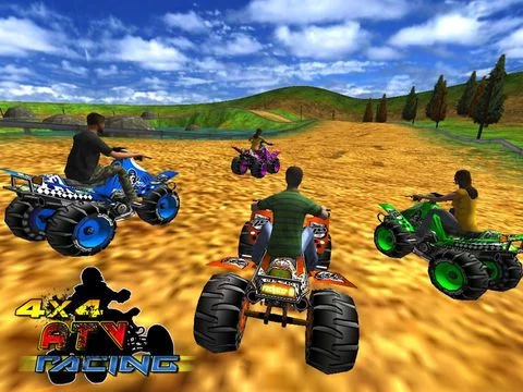 Изображение игры: 4X4 ATV Racing (3D Quad Race Game)