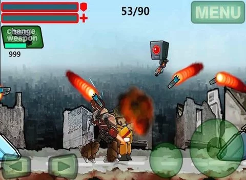 Изображение игры: Battle Soldiers: Bullet Robot