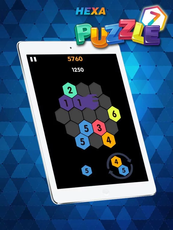 Изображение игры: Hexa Puzzle 7