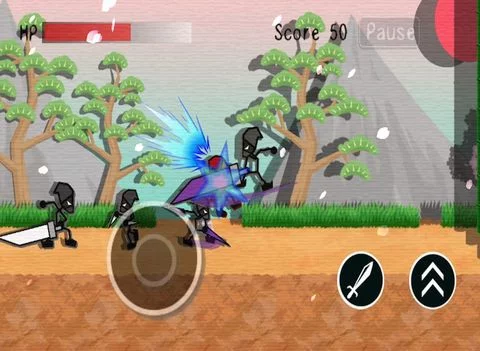 Изображение игры: Ninja Stick Man Fighter