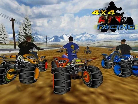 Изображение игры: 4X4 ATV Racing (3D Quad Race Game)