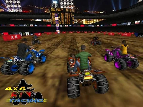 Изображение игры: 4X4 ATV Racing (3D Quad Race Game)