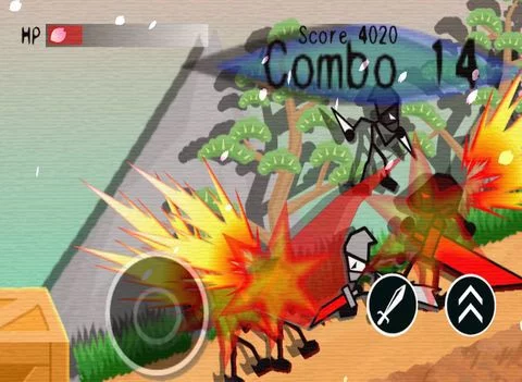 Изображение игры: Ninja Stick Man Fighter