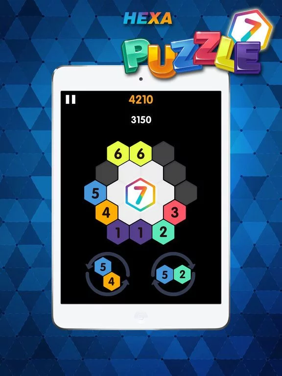 Изображение игры: Hexa Puzzle 7