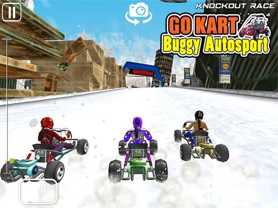 Изображение игры: GOKART BUGGY AUTOSPORTS - ( Free 3D Dune Offroad Racing Game )