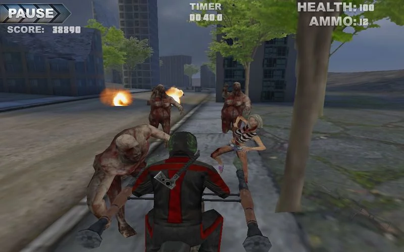 Изображение игры: Dirt Bike Apocalypse