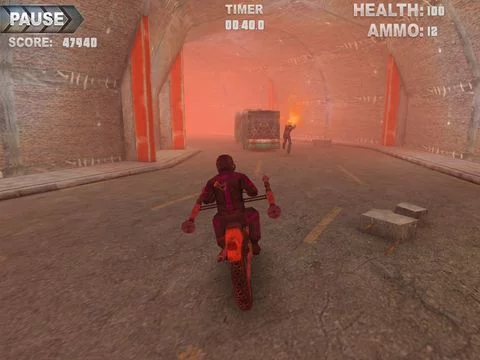 Изображение игры: Dirt Bike Apocalypse